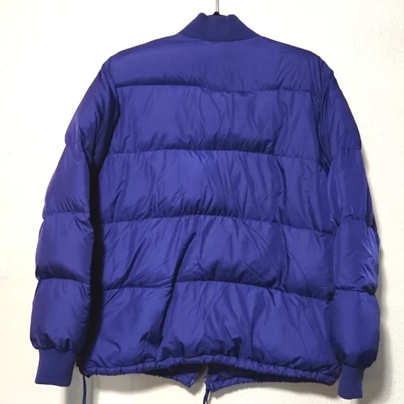 REI Vintage Goose Down Quilted Puffer Jacket Purple Size Large - Picture 4 of 13